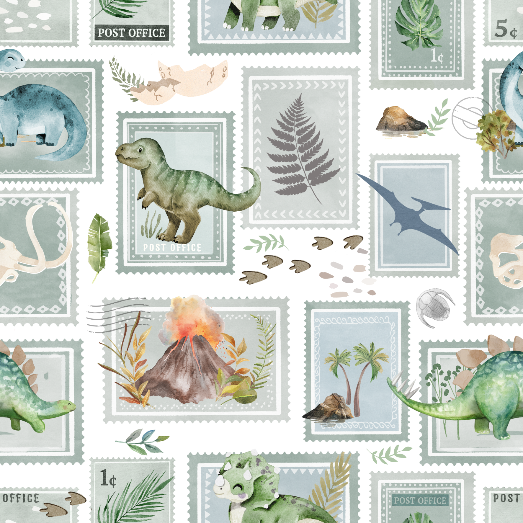 DINO STOMP – Flora & Fable Co.